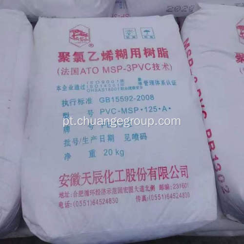 Anhui Tianchen PVC Pasta Resina PB1032 PB1156 PB1702